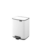 פח לשירותים BO פדל 7 ליטר, לבן Brabantia + משלוח חינם + הנחה 10% לנרשמים לניוזלטר