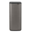 פח אשפה למטבח BO טאץ 30 ליטר, פלטינום Brabantia + הנחה 10% לנרשמים לניוזלטר + משלוח חינם