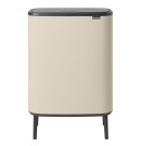 פח אשפה למטבח BO טאץ 60 ליטר,בז׳ עדין Brabantia + הנחה 10% לנרשמים לניוזלטר + משלוח חינם