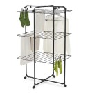 מתלה כביסה מתקפל HangOn Tower מגדל לייבוש כביסה 23 מטר, שחור Brabantia + משלוח חינם + הנחה 10% לנרשמים לניוזלטר