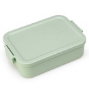 קופסת אוכל בינונית 1.1 ליטר Make & Take פלסטיק ללא BPA ירוק ג׳ייד Brabantia + עכשיו במבצע 30% הנחת פסח SALE