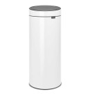 פח טאץ 30 ליטר לבן Brabantia + משלוח חינם + הנחה 10% לנרשמים לניוזלטר