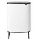 פח אשפה למטבח BO טאץ 60 ליטר, לבן Brabantia + הנחה 10% לנרשמים לניוזלטר + משלוח חינם