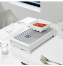 מחמם אוכל 2 להבות לבן Brabantia + מתנה מצת גז רב פעמי ברבנטיה (נמכר ללא גז)​ + הנחה 10% לנרשמים לניוזלטר