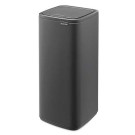 פח אשפה למטבח BO טאץ 30 ליטר, אפור כהה מינרלי Brabantia + הנחה 10% לנרשמים לניוזלטר + משלוח חינם