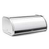 קופסת לחם גדולה, מבריק - מכסה מתגלגל Brabantia + הנחה 10% לנרשמים לניוזלטר