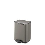 פח לשירותים BO פדל 4 ליטר, פלטינום Brabantia + משלוח חינם + הנחה 10% לנרשמים לניוזלטר