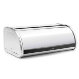 קופסת לחם גדולה, מבריק - מכסה מתגלגל Brabantia + הנחה 10% לנרשמים לניוזלטר