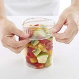 כיסוי סיליקון נמתח לאחסון והקפאת מזון 15 ס״מ, שקוף Lekue מבית Brabantia + הנחה 10% לנרשמים לניוזלטר