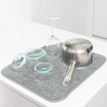 משטח מיקרופייבר לייבוש כלים - אפור Brabantia - הנחה 10% לנרשמים לניוזלטר
