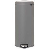 פח פדל 30 ליטר אפור בטון מינרלי Brabantia NewIcon + הנחה 10% לנרשמים לניוזלטר