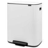 פח אשפה למטבח BO פדל 60 ליטר, לבן Brabantia + הנחה 10% לנרשמים לניוזלטר + משלוח חינם