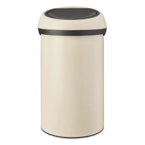 פח טאץ 60 ליטר בז׳ עדין, Brabantia + הנחה 10% לנרשמים לניוזלטר + משלוח חינם