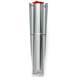 יתד מתכת לחיבור לאדמה או לבטון - לקרוסלת Topspinner + Lift-O-Matic ברבנטיה בקוטר 4.5 ס״מ + הנחה 10% לנרשמים לניוזלטר