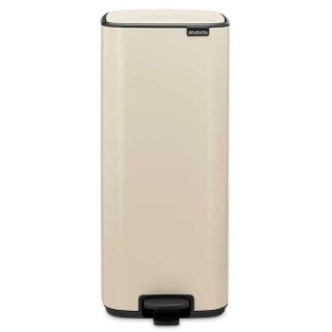 פח אשפה למטבח BO פדל 30 ליטר, בז' עדין Brabantia + הנחה 10% לנרשמים לניוזלטר + משלוח חינם