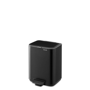 פח לשירותים BO פדל 4 ליטר, שחור מט Brabantia + משלוח חינם + הנחה 10% לנרשמים לניוזלטר