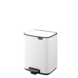 פח לשירותים BO פדל 7 ליטר, לבן Brabantia + משלוח חינם + הנחה 10% לנרשמים לניוזלטר