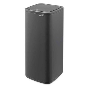 פח אשפה למטבח BO טאץ 30 ליטר, אפור כהה מינרלי Brabantia + הנחה 10% לנרשמים לניוזלטר + משלוח חינם