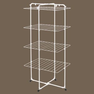 מתלה כביסה מתקפל HangOn Tower מגדל לייבוש כביסה 30 מטר, לבן Brabantia + משלוח חינם + הנחה 10% לנרשמים לניוזלטר