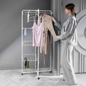 מתלה כביסה מתקפל HangOn Tower מגדל לייבוש כביסה 30 מטר, לבן Brabantia + משלוח חינם + עכשיו במבצע 50% הנחה SALE