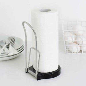 מתקן לנייר מטבח עומד + מעצור Brabantia + הנחה 10% לנרשמים לניוזלטר
