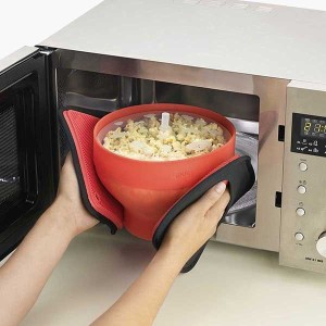 כלי להכנת פופקורן במיקרוגל, סיליקון Lekue מבית Brabantia + הנחה 10% לנרשמים לניוזלטר