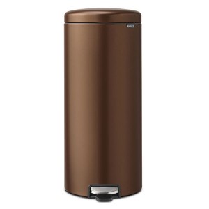 פח פדל 30 ליטר NewIcon ברונזה​ חם Brabantia + משלוח חינם + הנחה 10% לנרשמים לניוזלטר