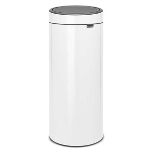 פח טאץ 30 ליטר לבן Brabantia + משלוח חינם + הנחה 10% לנרשמים לניוזלטר