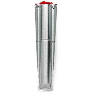 יתד מתכת לחיבור לאדמה או לבטון - לקרוסלת Topspinner + Lift-O-Matic ברבנטיה בקוטר 4.5 ס״מ + הנחה 10% לנרשמים לניוזלטר
