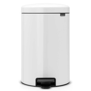 פח פדל 20 ליטר לבן  Brabantia - NewIcon + הנחה 10% לנרשמים לניוזלטר