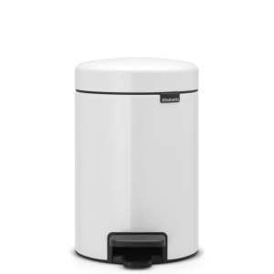 פח פדל 3 ליטר לבן Brabantia - NewIcon + הנחה 10% לנרשמים לניוזלטר