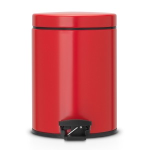פח אשפה פדל 5 ליטר אדום Brabantia + הנחה 10% לנרשמים לניוזלטר