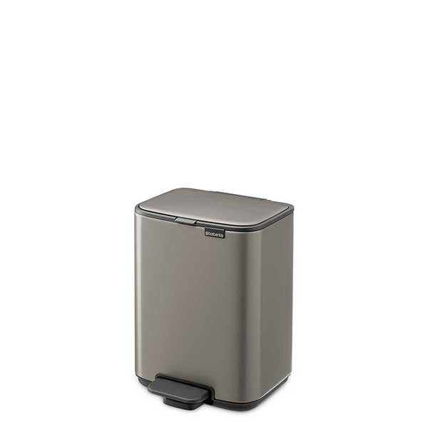 פח לשירותים BO פדל 4 ליטר, פלטינום Brabantia + משלוח חינם + הנחה 10% לנרשמים לניוזלטר