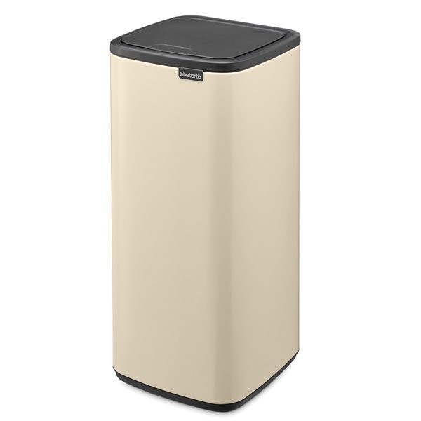 פח אשפה למטבח BO טאץ 30 ליטר, בז' עדין Brabantia + הנחה 10% לנרשמים לניוזלטר + משלוח חינם