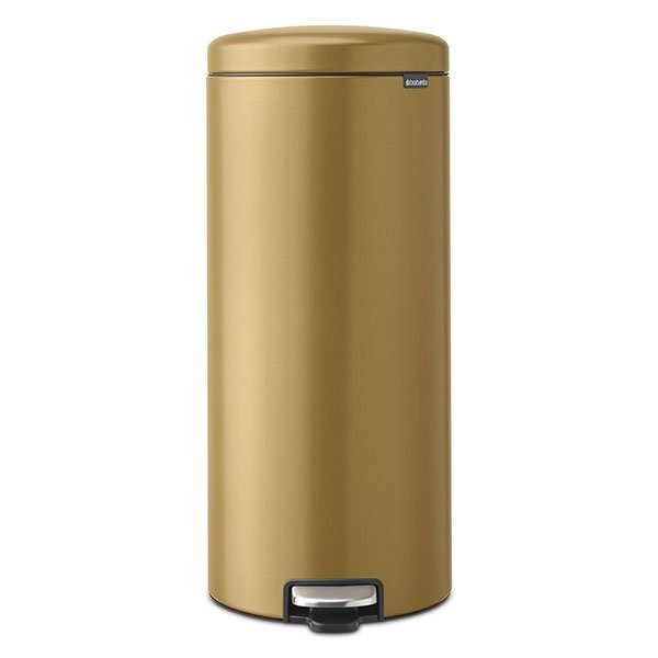 פח פדל 30 ליטר NewIcon זהב​ חם Brabantia + משלוח חינם + הנחה 10% לנרשמים לניוזלטר