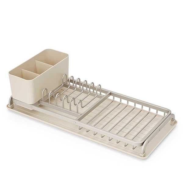מתקן לייבוש כלים קטן - בז׳ עדין Brabantia + משלוח חינם + הנחה 10% לנרשמים לניוזלטר