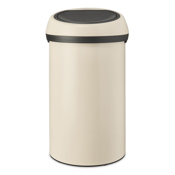 פח טאץ 60 ליטר בז׳ עדין, Brabantia + הנחה 10% לנרשמים לניוזלטר + משלוח חינם