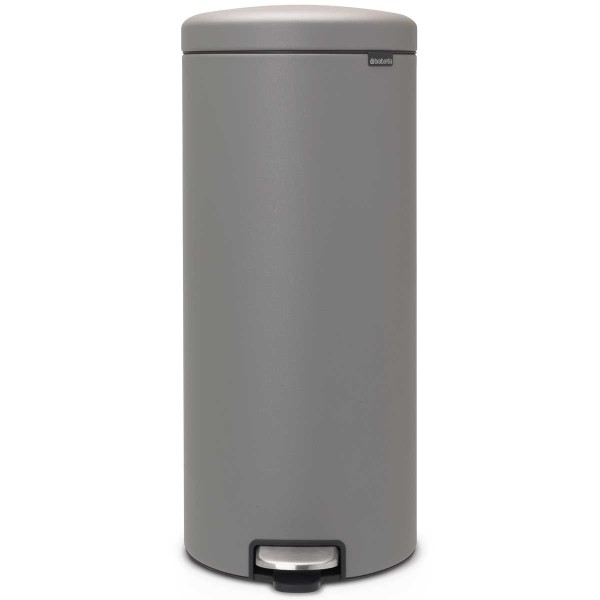 פח פדל 30 ליטר אפור בטון מינרלי Brabantia NewIcon + הנחה 10% לנרשמים לניוזלטר